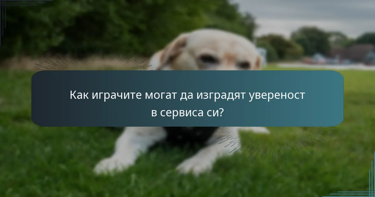 Как играчите могат да изградят увереност в сервиса си?